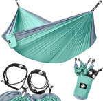 Legit Camping - Double Hammock - Lightweight Parachute Portable Hammocks